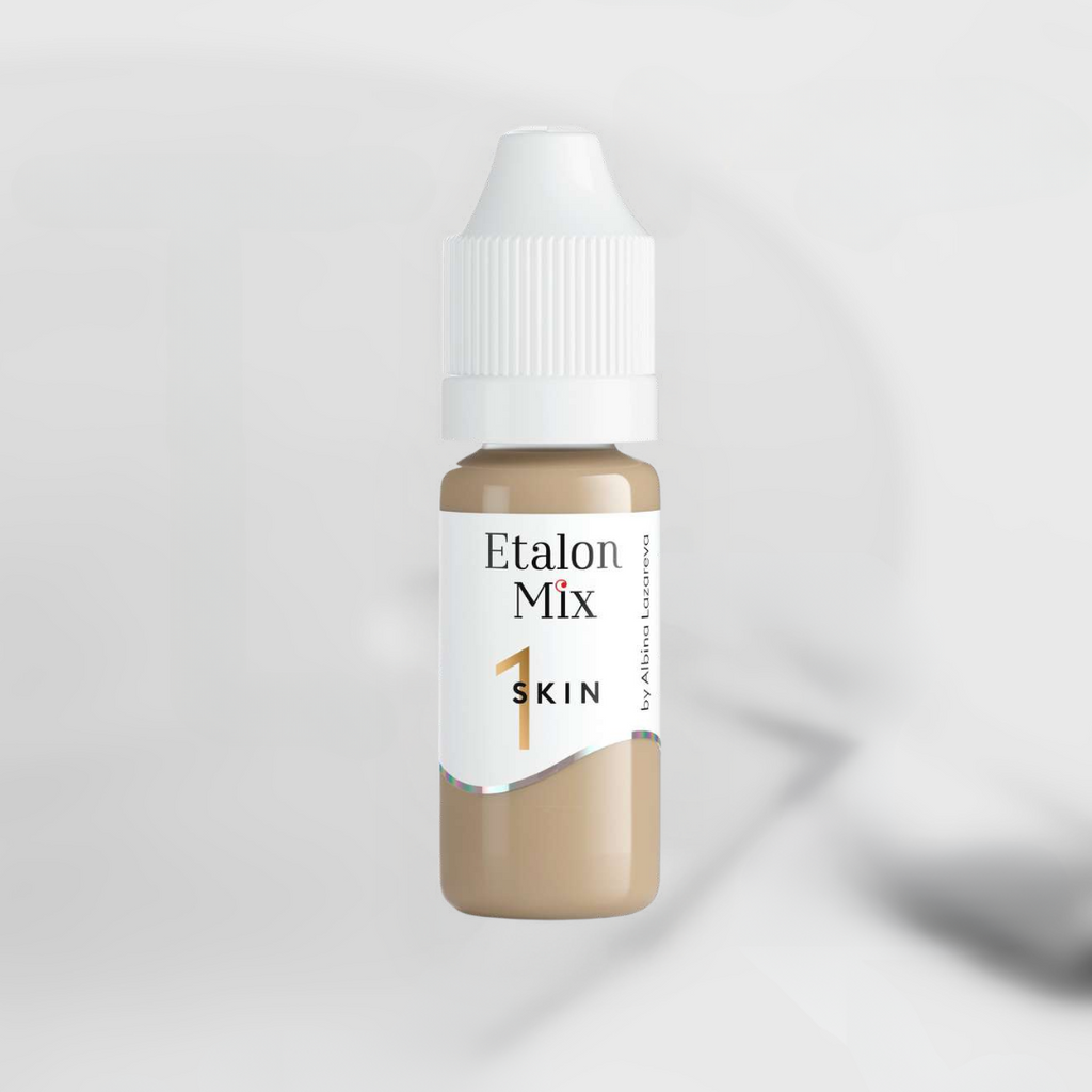 Etalon Mix Skin 1 – pigmento beige oliva chiaro per camouflage PMU