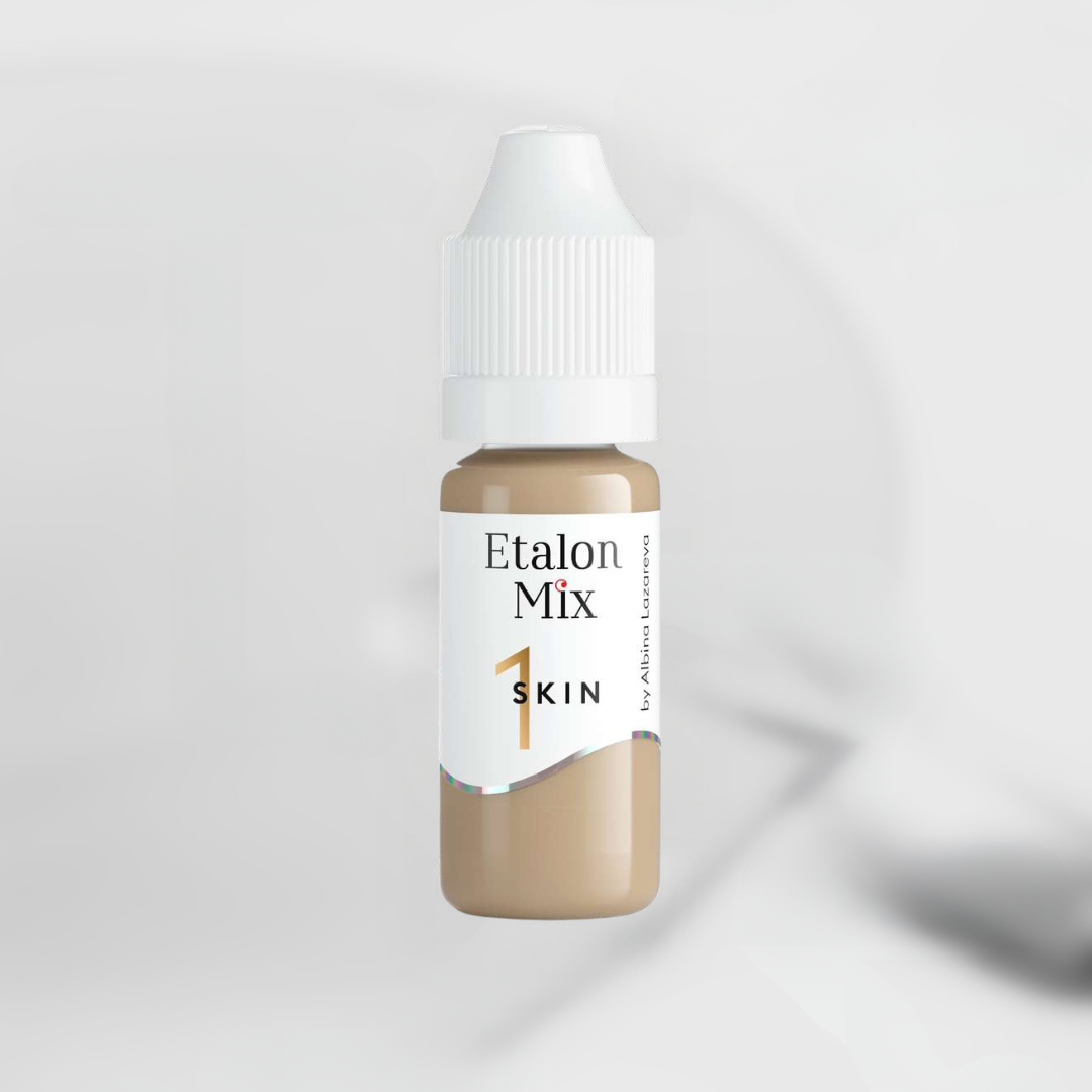 Etalon Mix Skin 1 – pigmento beige oliva chiaro per camouflage PMU
