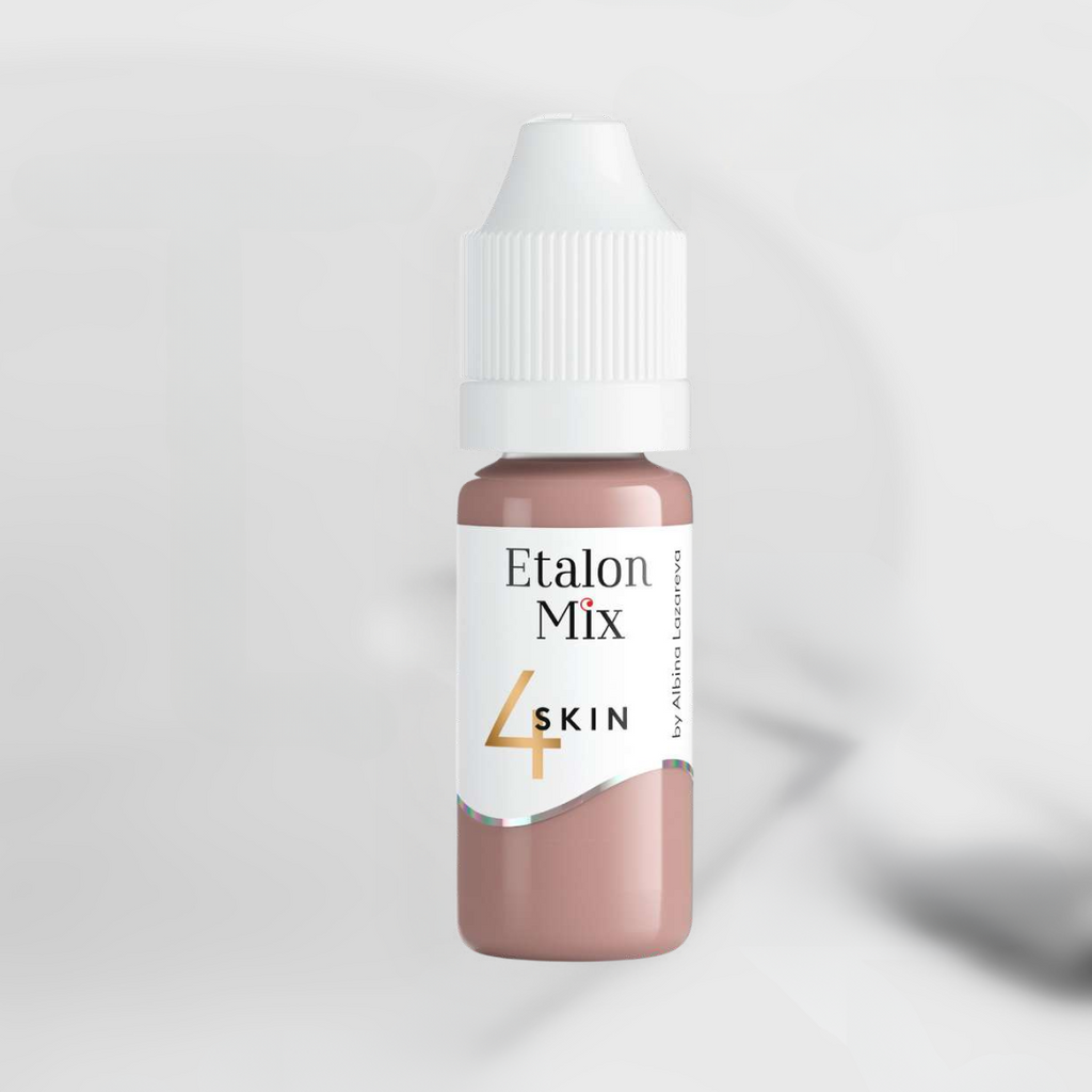 Etalon Mix Skin 4 – pigmento rosa beige per camouflage PMU