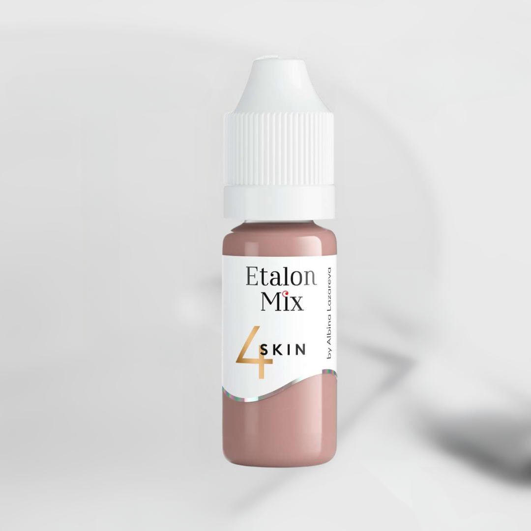Etalon Mix Skin 4 – pigmento rosa beige per camouflage PMU