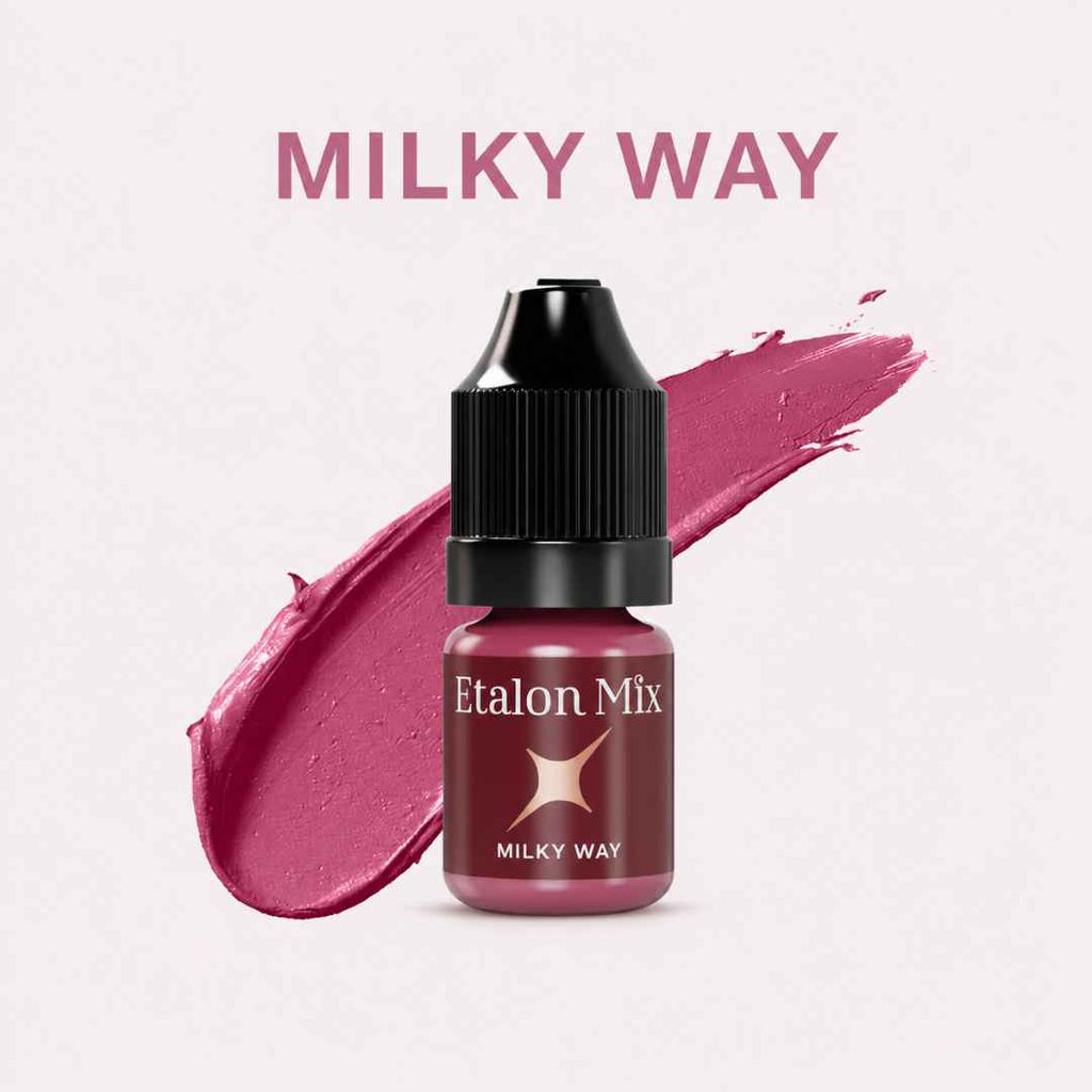 Etalon Mix Favor Lip Set – dettaglio palette nude, rosa, berry, viola e marroni per labbra PMU