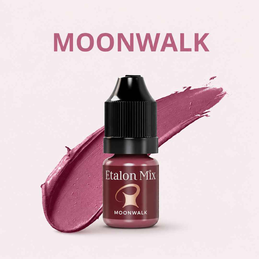 Etalon Mix Favor Lip Set – dettaglio palette nude, rosa, berry, viola e marroni per labbra PMU