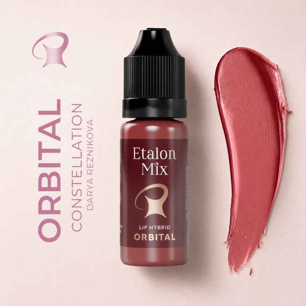 Etalon Mix Orbital – dettaglio marrone neutro per labbra PMU