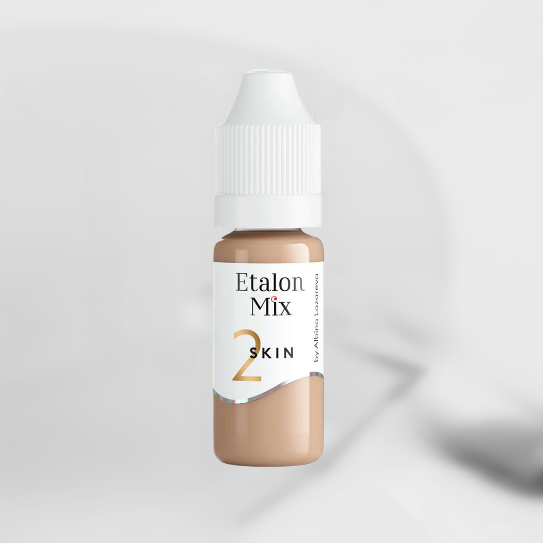 Etalon Mix Skin 2 – pigmento beige giallo caldo per camouflage PMU