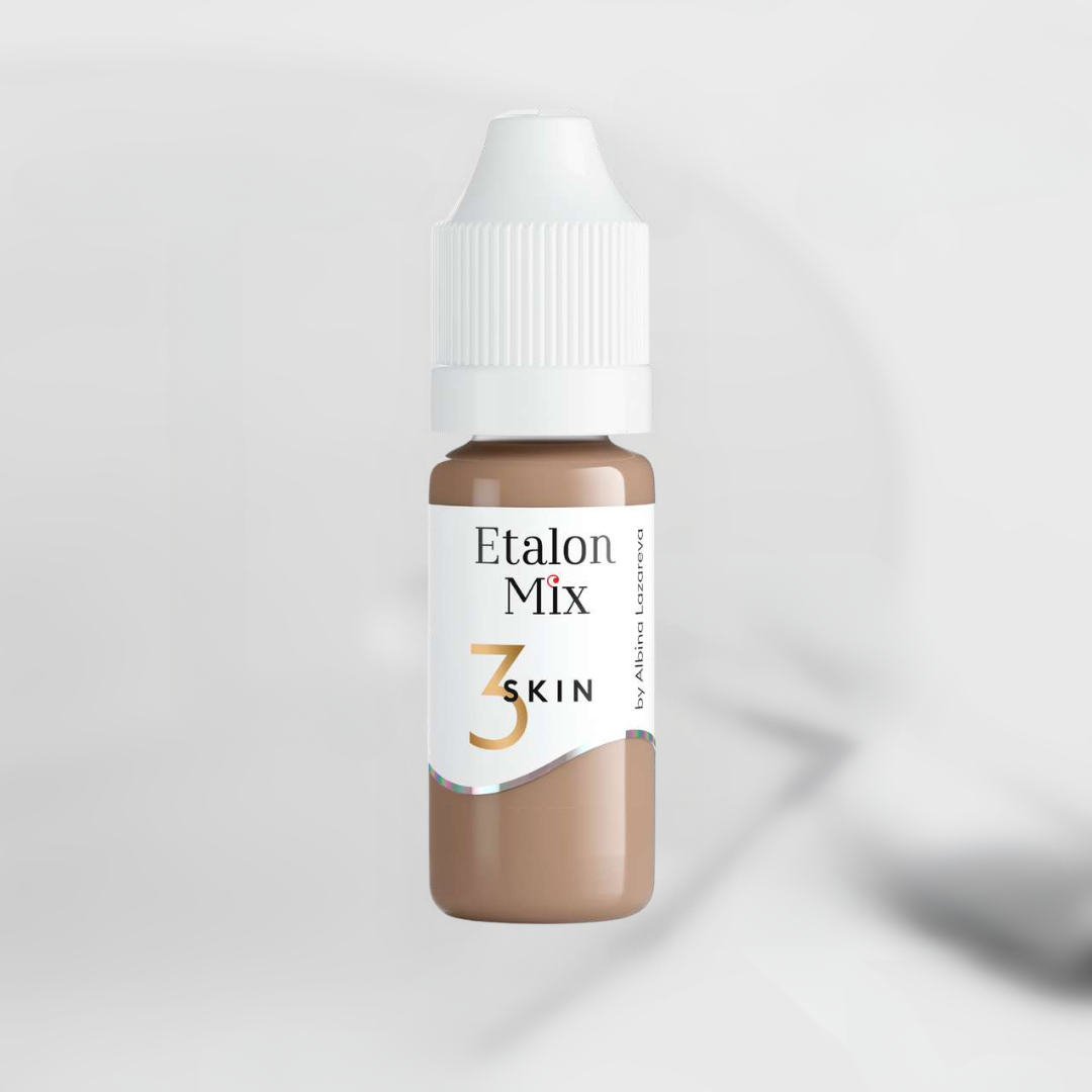 Etalon Mix Skin 3 – pigmento beige neutro per camouflage PMU