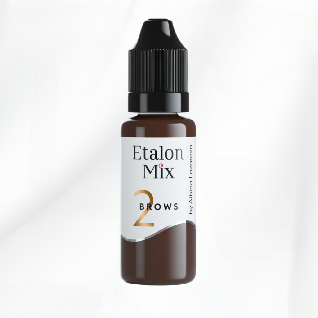 Etalon Mix Etalon Mix Set Sopracciglia Ibrido – dettaglio palette coordinata per sopracciglia PMU