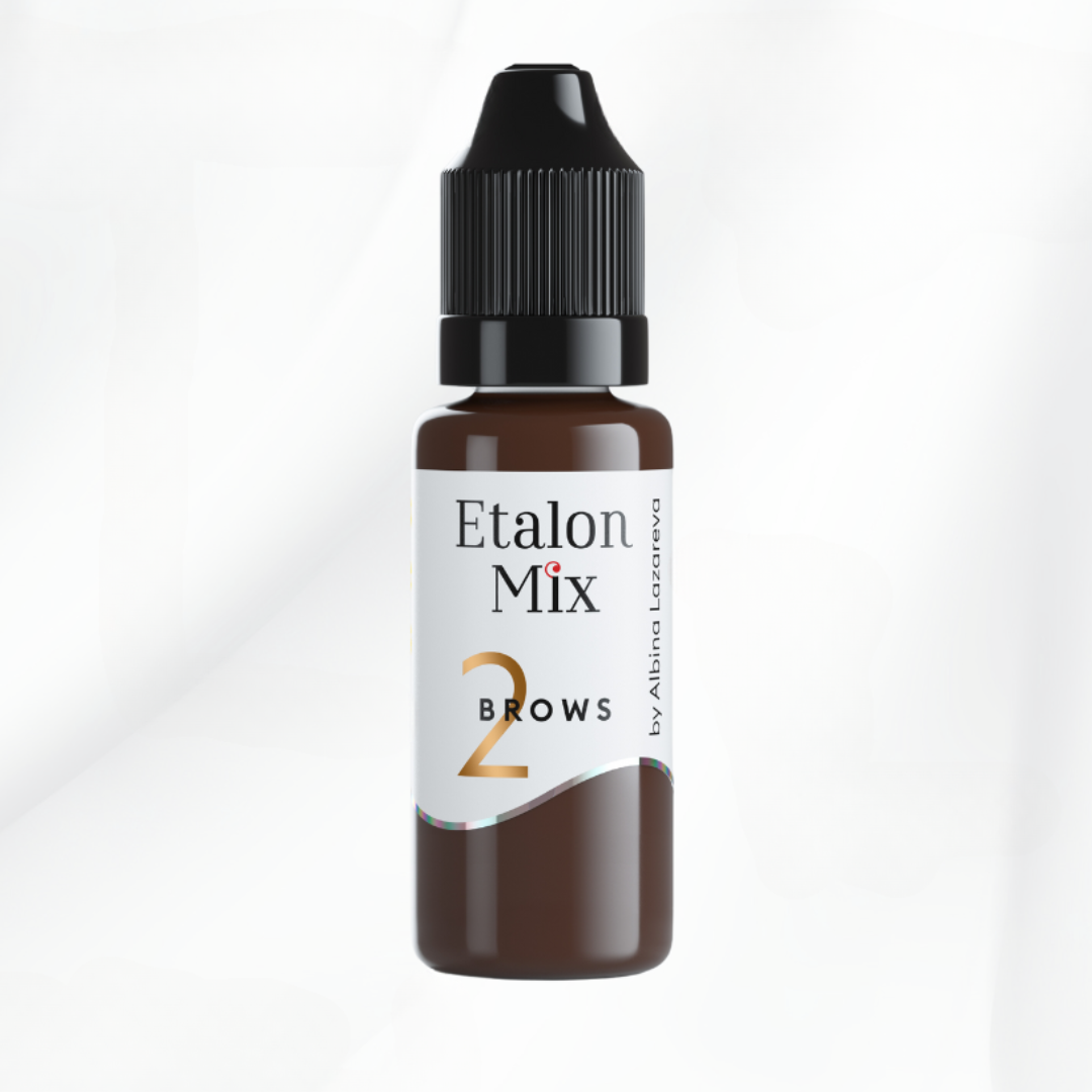 Etalon Mix Etalon Mix Set Sopracciglia Ibrido – dettaglio palette coordinata per sopracciglia PMU