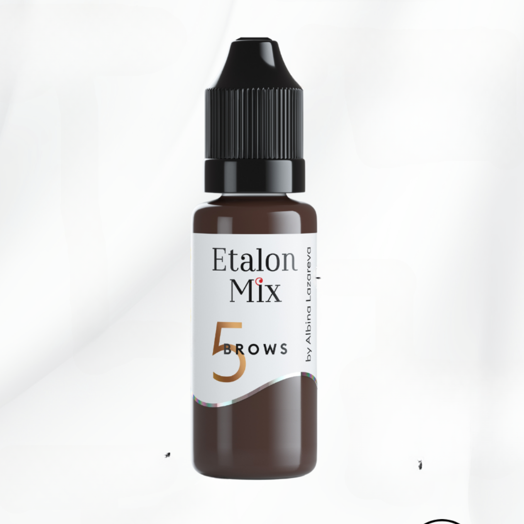Etalon Mix Etalon Mix Hybrid Brows Trio – dettaglio palette coordinata per sopracciglia PMU