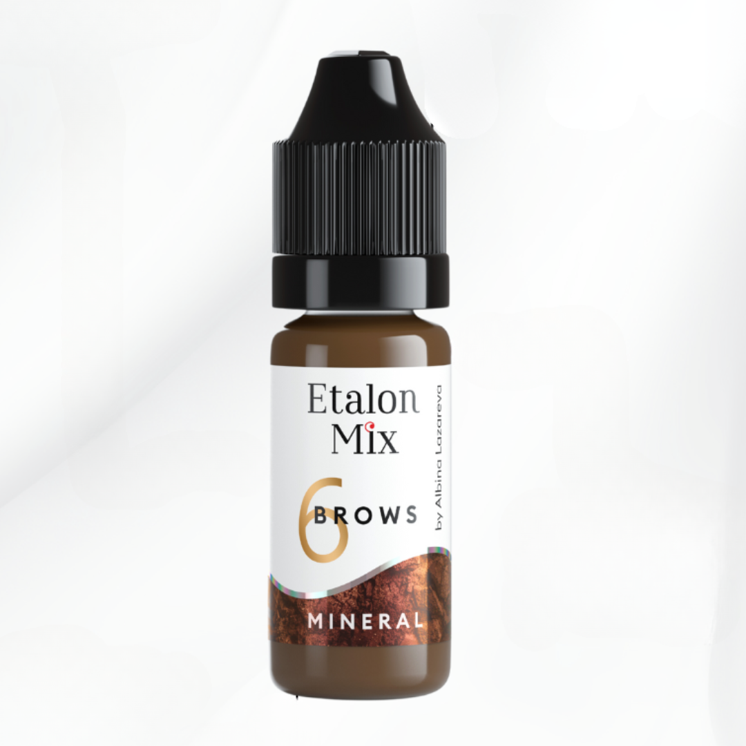 Etalon Mix Taupe Nº6 – pigmento marrone taupe per sopracciglia PMU