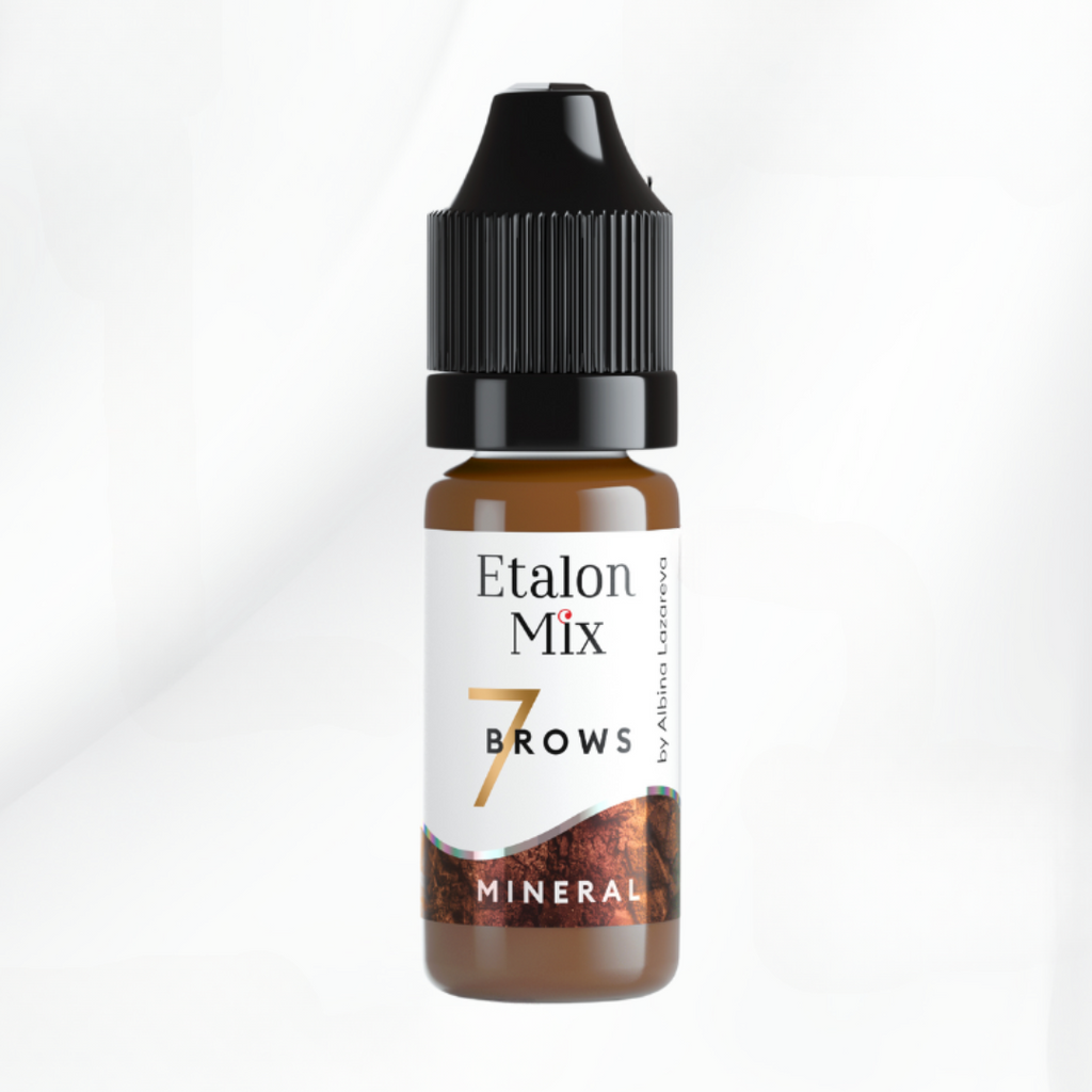 Etalon Mix Pecan Nº7 – pigmento marrone biondo chiaro per sopracciglia PMU
