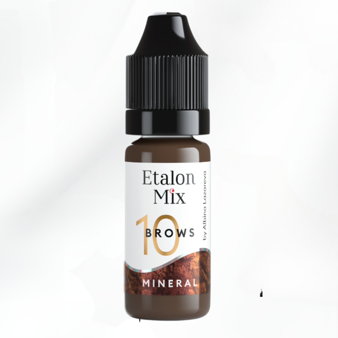Etalon Mix Arabica Nº10 – pigmento marrone caffè freddo per sopracciglia PMU