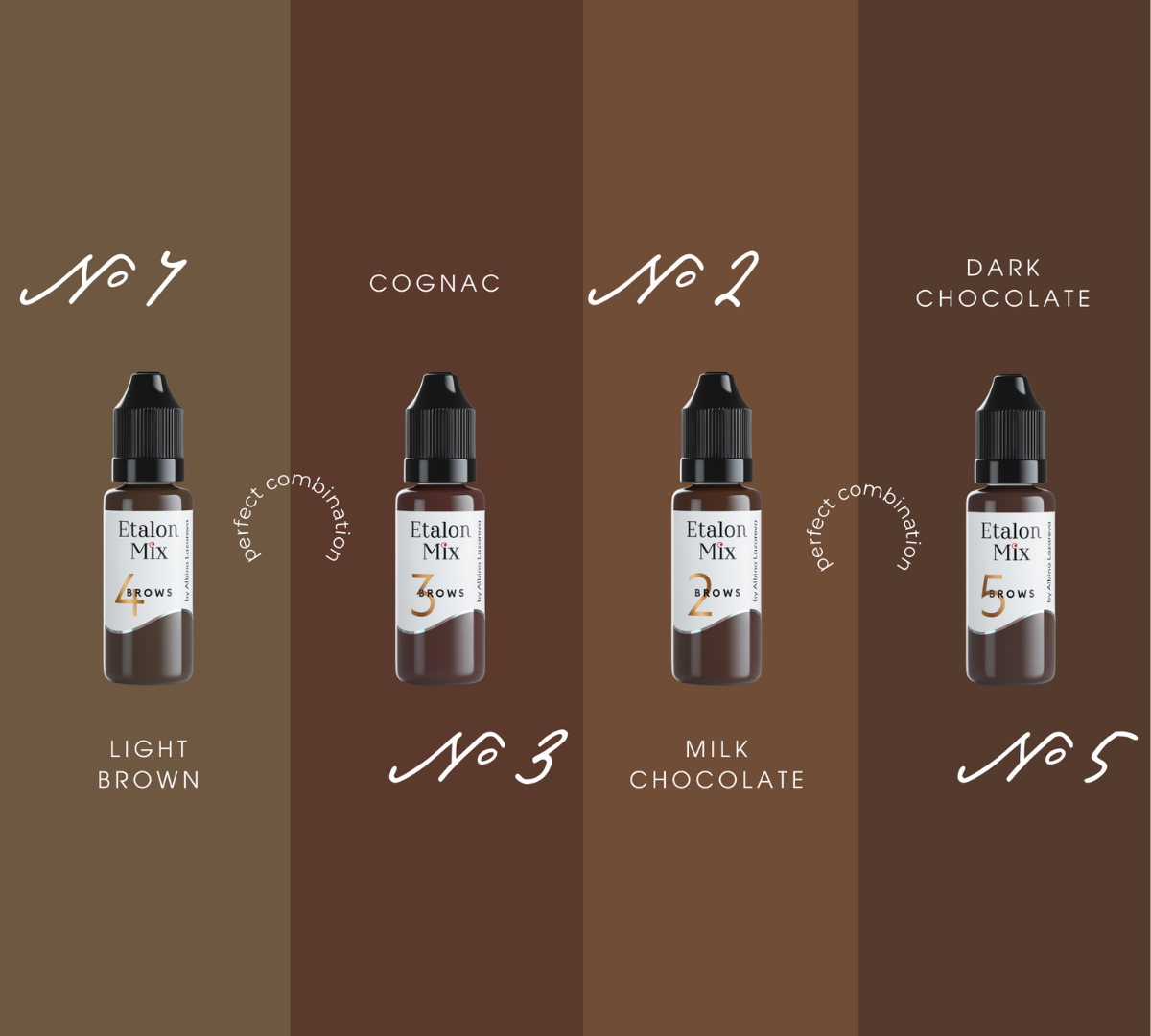 Etalon Mix Hazelnut Nº1 – dettaglio prodotto marrone nocciola