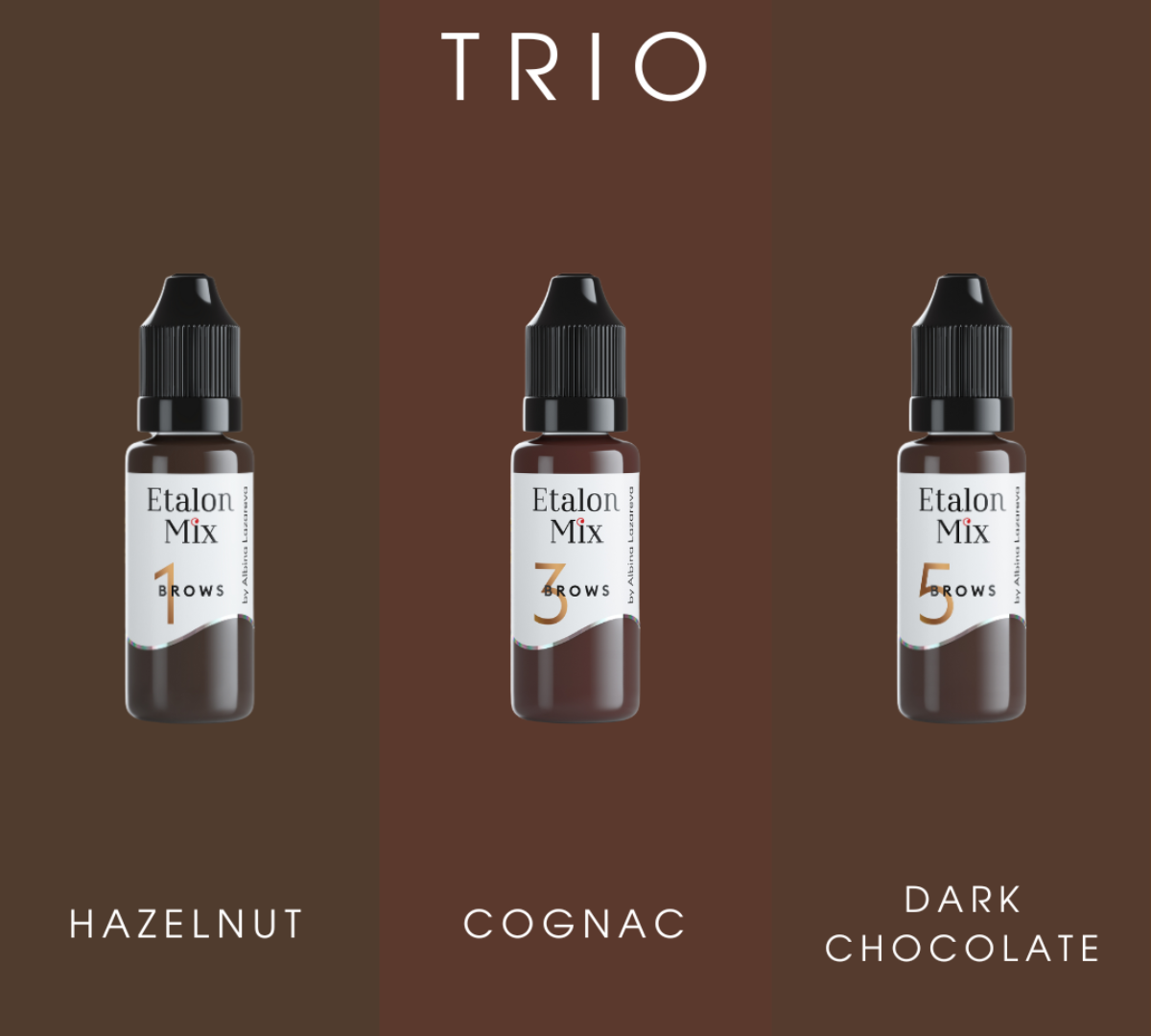 Etalon Mix Hazelnut Nº1 – dettaglio prodotto marrone nocciola