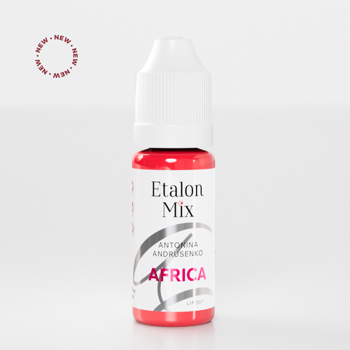 Etalon Mix Africa – pigmento rosso scarlatto per labbra PMU