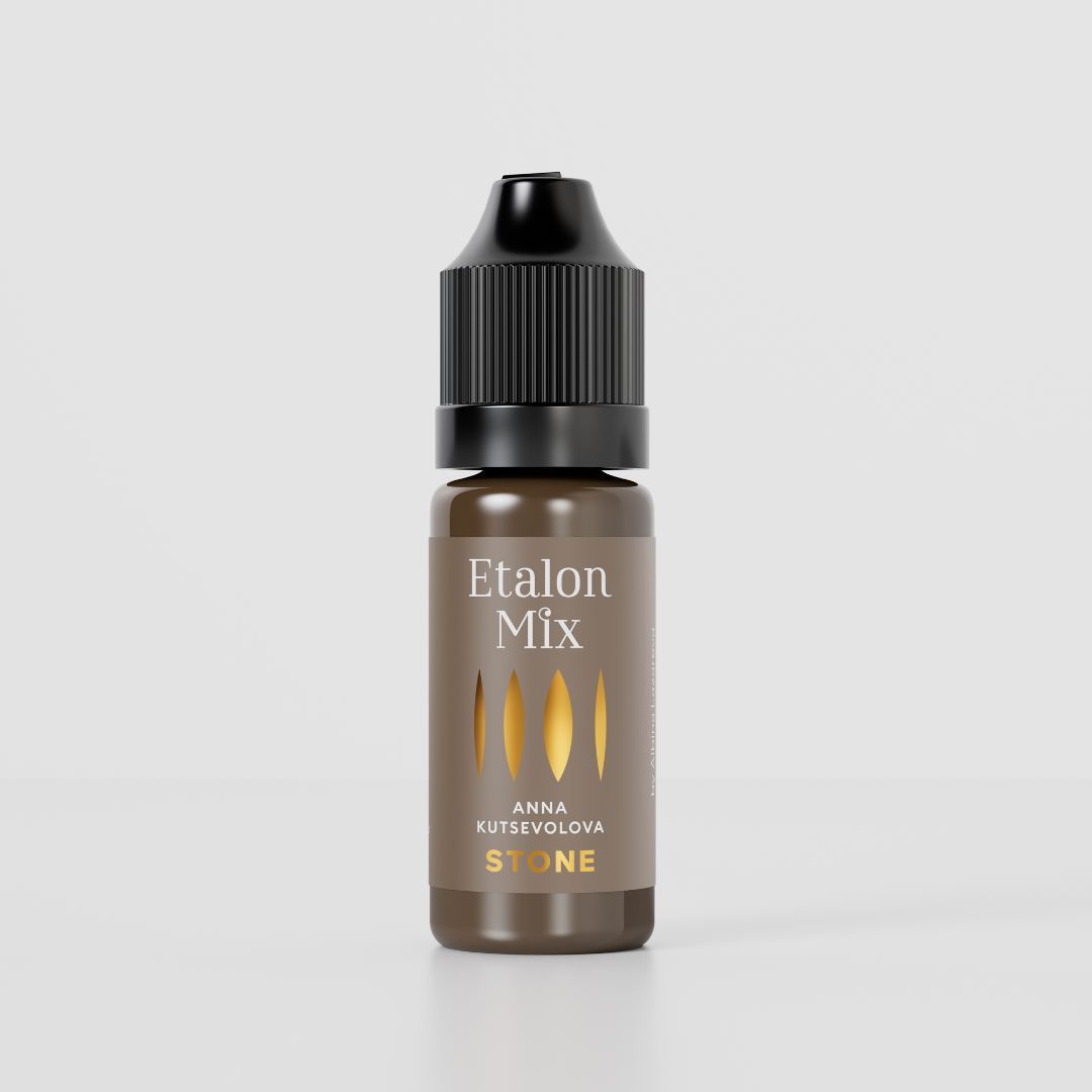 Etalon Mix Stone – pigmento biondo freddo per sopracciglia PMU