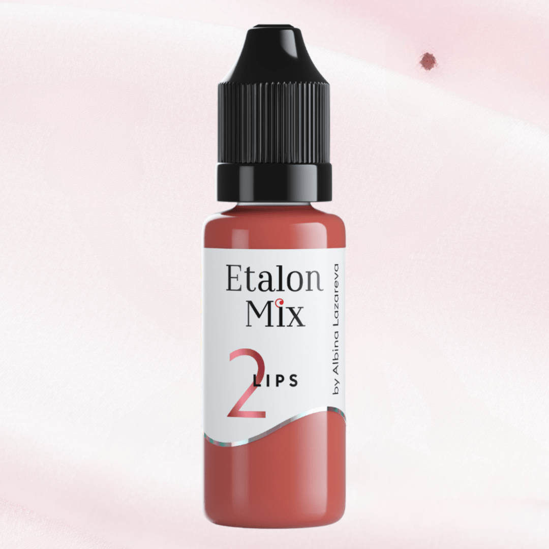 Etalon Mix Pink Caramel Nº2 – pigmento rosa caldo caramello per labbra PMU