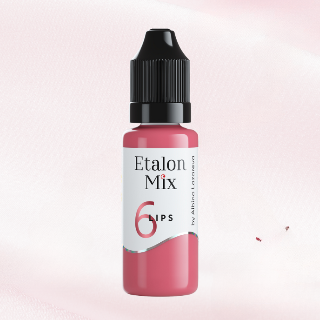 Etalon Mix Dusty Rose Nº6 – pigmento rosa baby pastello per labbra PMU