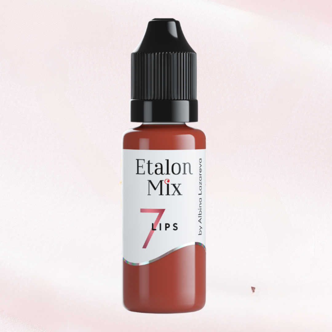 Etalon Mix Sweet Cinnamon Nº7 – pigmento rosa cannella rosso-marrone per labbra PMU