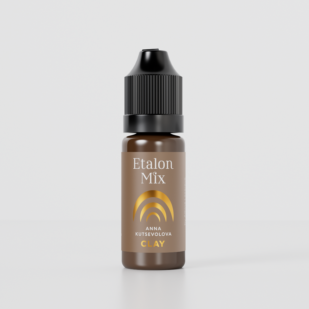 Etalon Mix Etalon Mix Hyper Realism Set by Anna Kutsevolova – dettaglio palette coordinata per sopracciglia PMU