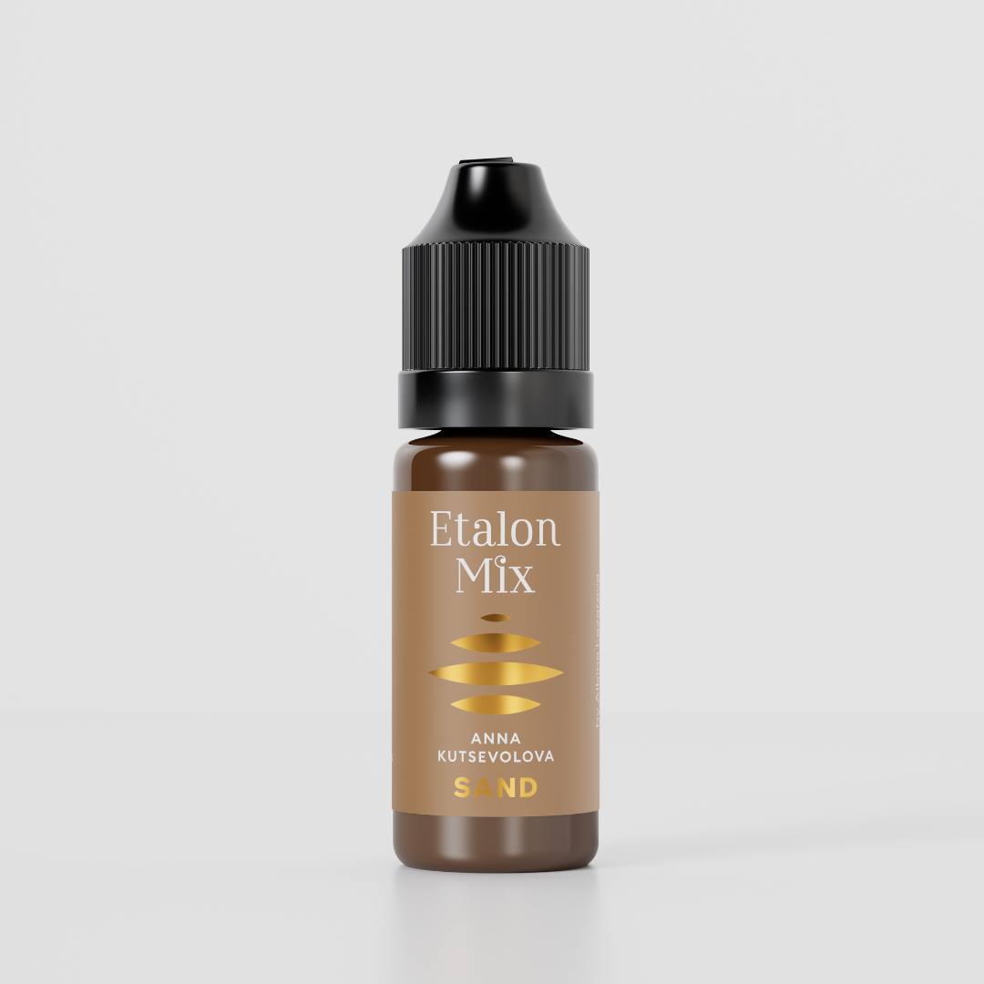 Etalon Mix Sand – pigmento biondo sabbia per sopracciglia PMU