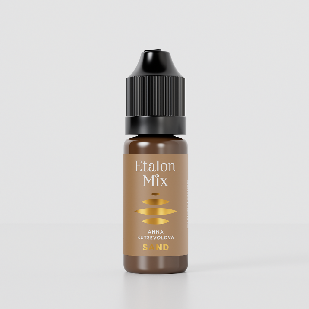 Etalon Mix Etalon Mix Hyper Realism Set by Anna Kutsevolova – dettaglio palette coordinata per sopracciglia PMU