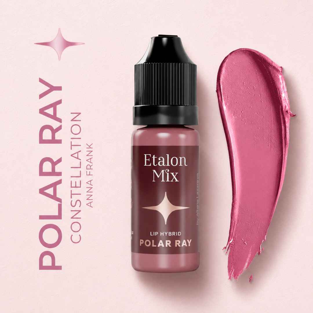 Swatch Polar Ray Etalon Mix – rosa polveroso freddo con lettura fredda